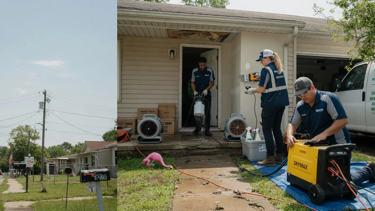 Storm Damage Water Removal in Covington, OK near me